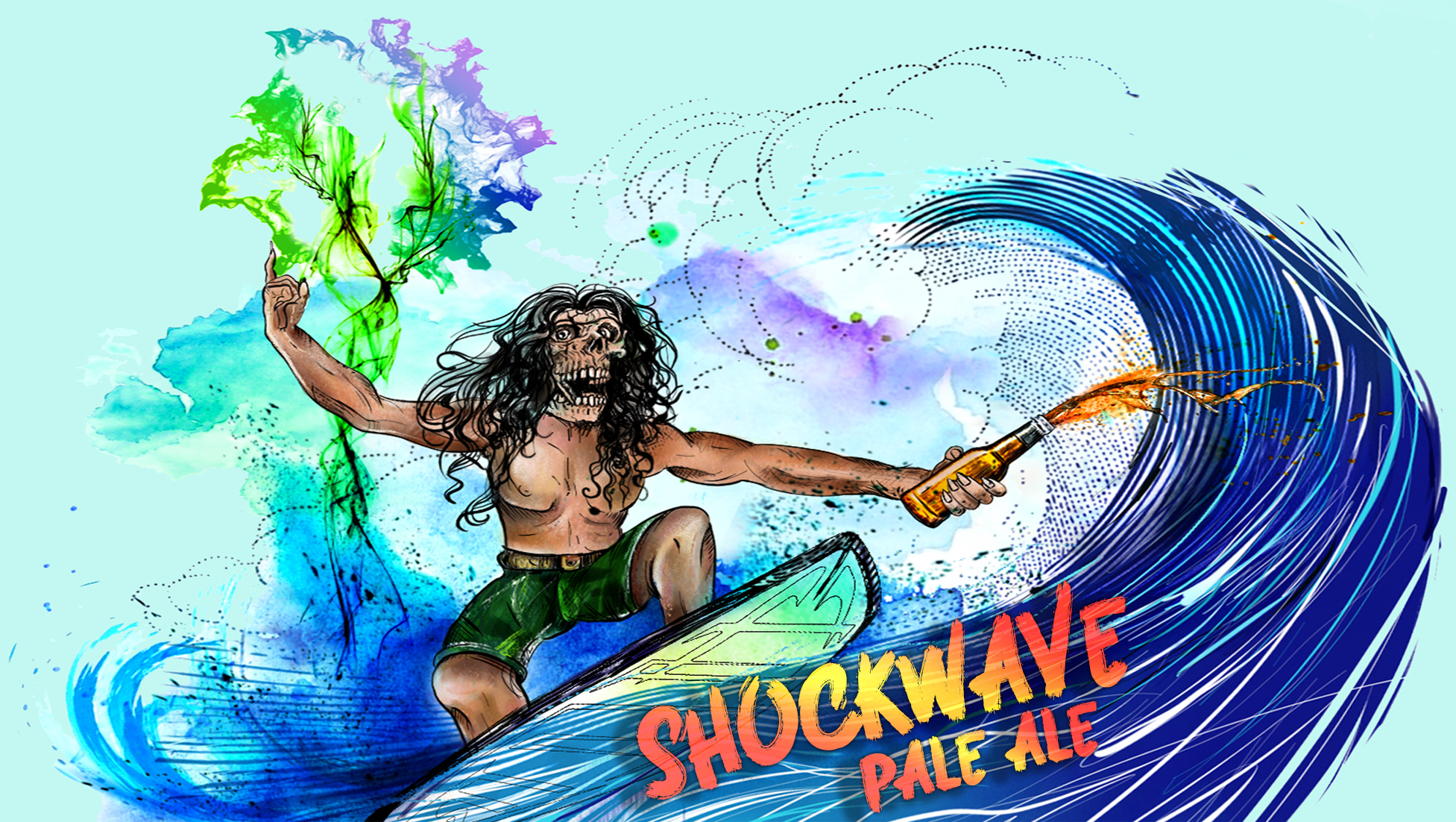 Shockwave_pale ale_artwork Shockwave_pale ale_artwork