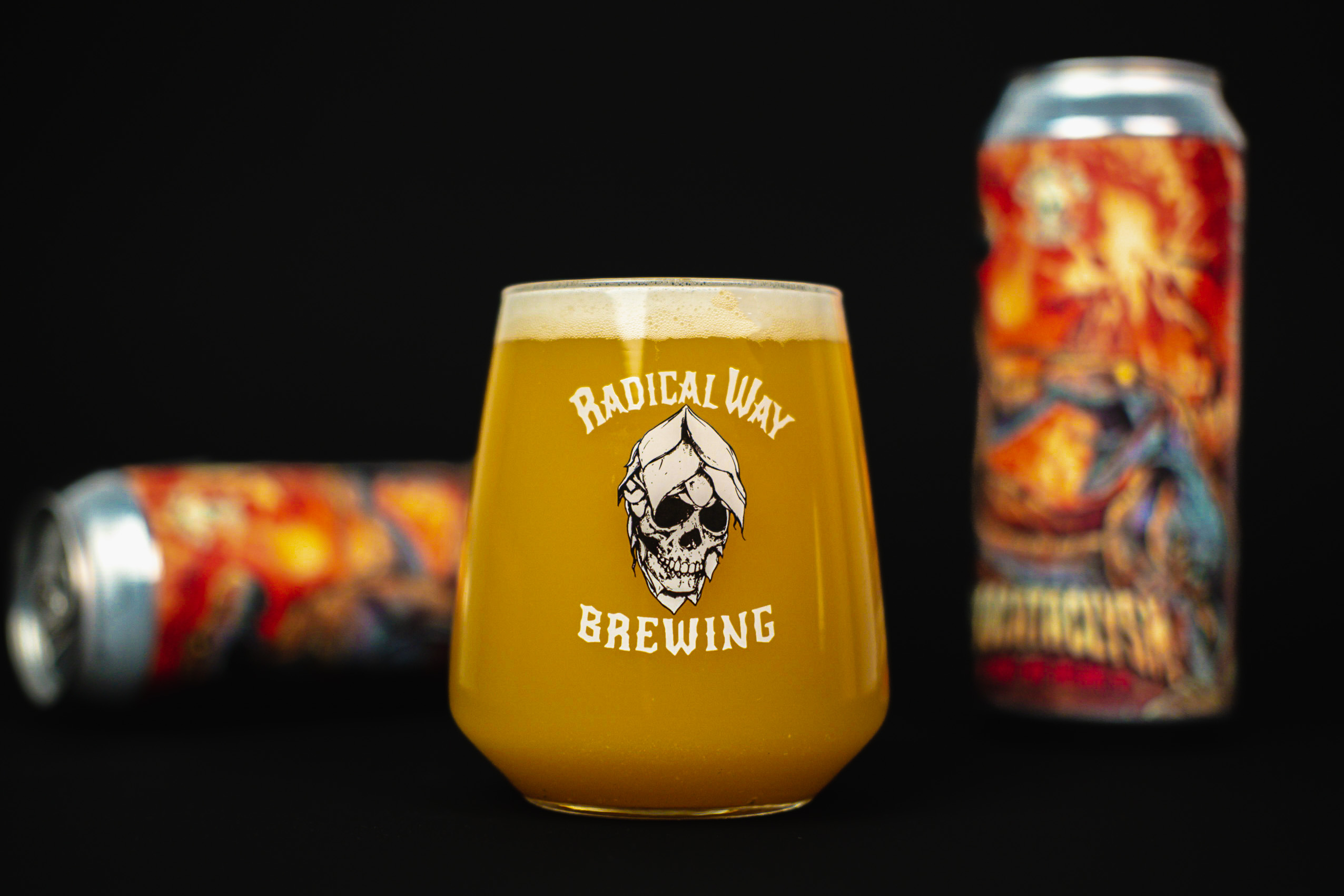 Beer Clean Glass Radical Way Brewing